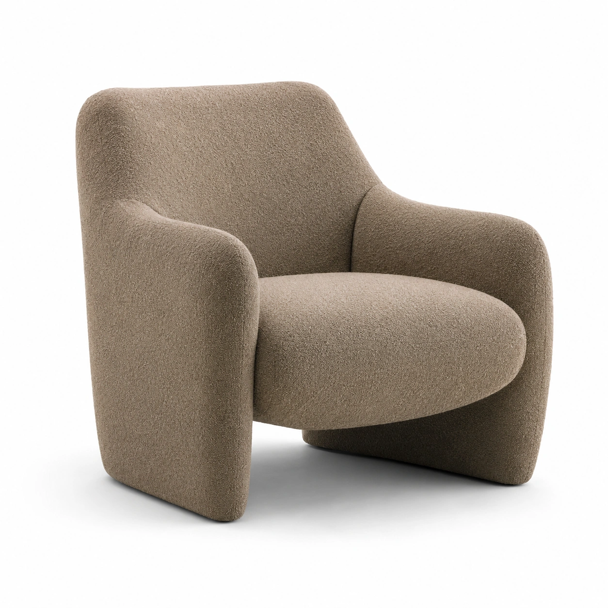 Sillon Boucle Beige Compacto-meubivo